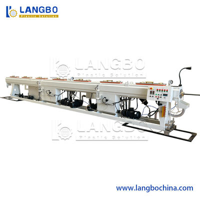 Production en plastique d'extrusion de tuyau de PPR avec le PLC de Mark Line 63mm à télécommande