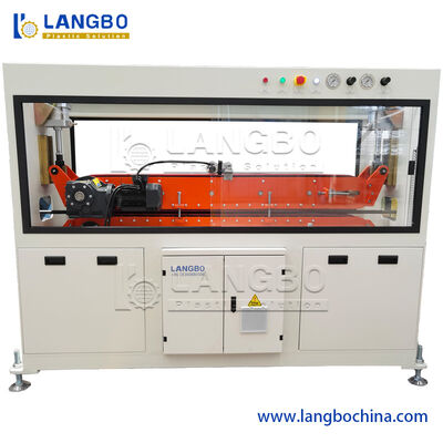 Production en plastique d'extrusion de tuyau de PPR avec le PLC de Mark Line 63mm à télécommande