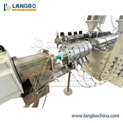 PPR Pipe Extrusion Line Synchronized Haul-off Speed Control For Water Supply Pipes