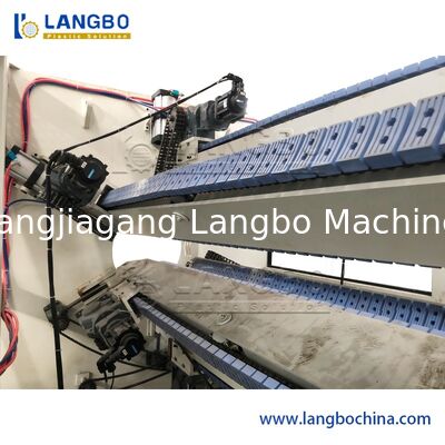 Fabrication jumelle de tube de PVC de vis de tuyau de PVC de gestion par ordinateur de machine en plastique d'extrusion