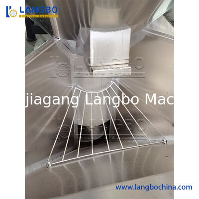 Machine de mélange verticale de particules de granulés de plastique HDPE LDPE