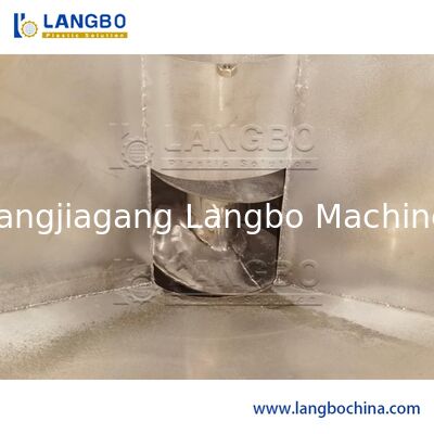 Mélangeur de séchage vertical des aliments pour animaux pour la déshydratation des granulés d'aliments pour animaux humides