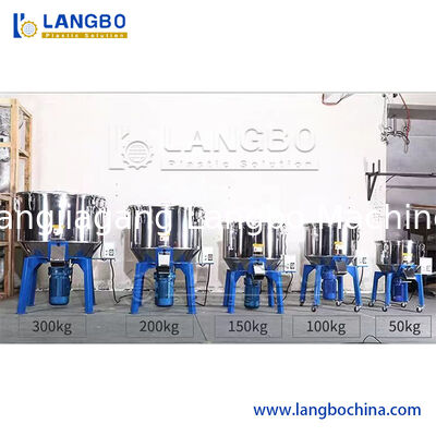 Meilleure qualité 200kg 150kg 100kg 50kg mélangeur industriel de plastique mélangeur de couleurs machine de mélangeur de granulés mélangeur de couleurs mélangeur de matières plastiques