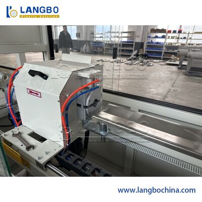 Ligne d'extrusion de tuyaux PPR co-extrudés à 3 couches avec une capacité de 350 kg/h et un contrôle PLC
