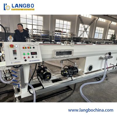 Ligne à faible bruit 3 fabrication d'extrusion de tuyau de 20-63mm PPR de tuyau de fibres de verre de la couche PPR