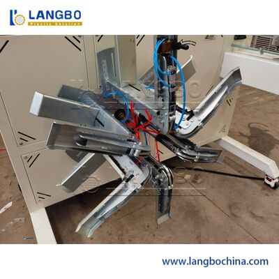 Machine d'enroulement de tuyaux PE souples pour composants électriques Schnider, pour tuyaux de 16 à 160 mm