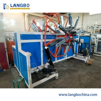 Machine d'enroulement de tuyaux PE souples pour composants électriques Schnider, pour tuyaux de 16 à 160 mm