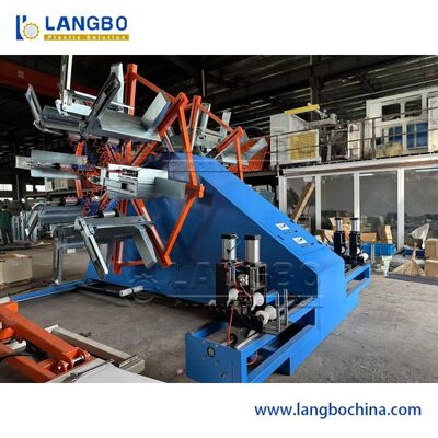 Machine d'enroulement de tuyaux PE souples pour composants électriques Schnider, pour tuyaux de 16 à 160 mm