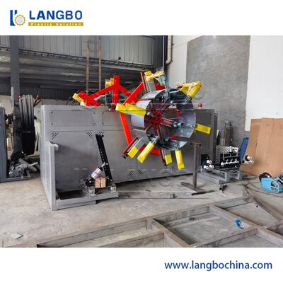 Machine d'enroulement de tuyaux PE souples pour composants électriques Schnider, pour tuyaux de 16 à 160 mm