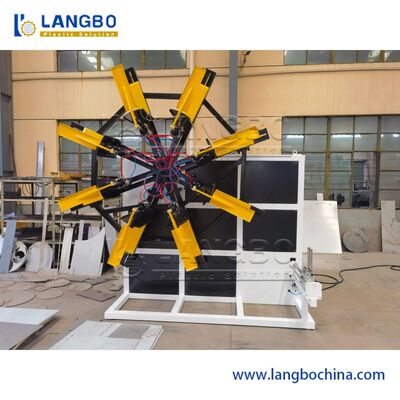 Machine d'enroulement de tuyaux PE souples pour composants électriques Schnider, pour tuyaux de 16 à 160 mm