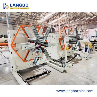 Machine d'enroulement automatique de tuyaux PE pour systèmes d'irrigation