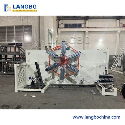 Système avancé de bobinage de tuyaux en PE Vitesse de bobinage 0,1 à 10 m/min Machine de bobinage de tuyaux en HDPE pour tuyaux transformés