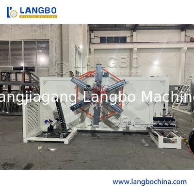 Machine de bobinage de tubes en PE pour une solution automatique d'enroulement en plastique