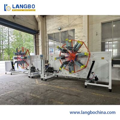 Tuyau ondulé en plastique PE souple, enrouleur de tube pour la fabrication de bobines