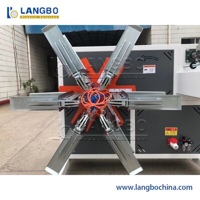 Machine à enrouler des tuyaux en PE en ligne avec contrôle de tension anti-tangle