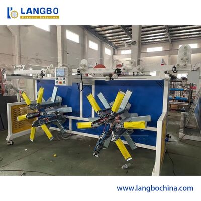 Machine à enrouler des tuyaux en PE en ligne avec contrôle de tension anti-tangle
