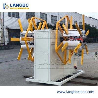 Machine à enrouler des tuyaux en PE en ligne avec contrôle de tension anti-tangle