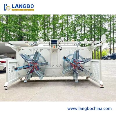 Machine à enrouler des tubes en plastique avec machine à attacher pour la machine d'extrusion de tubes PE de grand diamètre