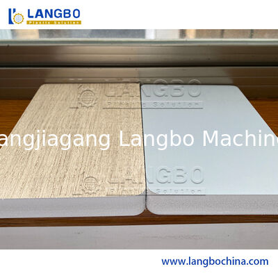 Ligne d'extrusion de feuille de panneau de mousse de PVC d'ABB ignifuge