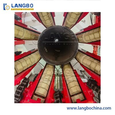 Extrudeuse de tuyaux de drainage d'eau en PVC plastique pour la fabrication de tuyaux ondulés