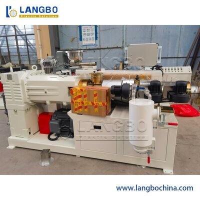 Machine jumelle automatique de boudineuse à vis, machine de boudineuse à vis de double de PVC
