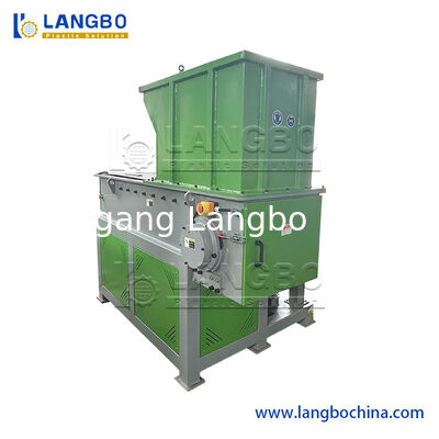 Machine de déchiquetage et de concassage industrielle à double arbre pour le recyclage de métaux/plastiques/pneus/caoutchouc/bois