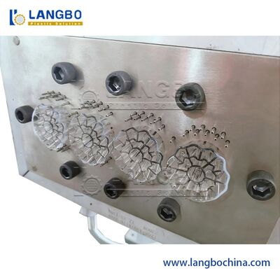 Ligne d'extrusion de médias biofiltres en plastique HDPE/K1 K3 K5 Mbbr