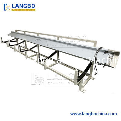 Extrudeuse à double vis conique à profil de tronc de câble en PVC à profil de canal de conduit machine de fabrication d'extrusion