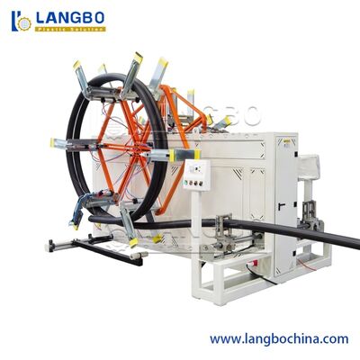 Ligne d'extrusion de tuyau de PE de certificat d'OIN avec le procédé de calibrage/de refroidissement