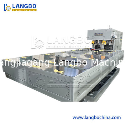 Machine d'extrusion et de boudinage automatique de tubes et tuyaux en plastique PVC