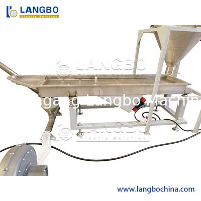 Extrudeuse à double vis en plastique, coupe à chaud sur matrice, ligne de granulation et de recyclage de compoundage