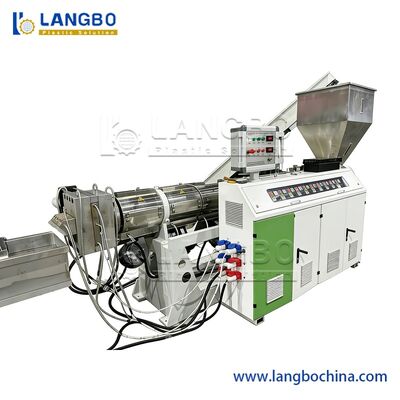 Machine de pelletisation de déchets de plastique en PVC/machine de fabrication de granulés en PVC
