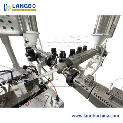 Machine d'extrusion de plastique / Machine pour profilés UPVC / Porte-étiquettes de prix en PVC / Machine d'extrusion pour la fabrication de profilés d'étiquettes