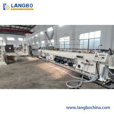 75-315 mm ligne d'extrusion de tuyaux en PE à double couche unique et multiple / machine de fabrication de tuyaux en HDPE / ligne de production de tuyaux en plastique