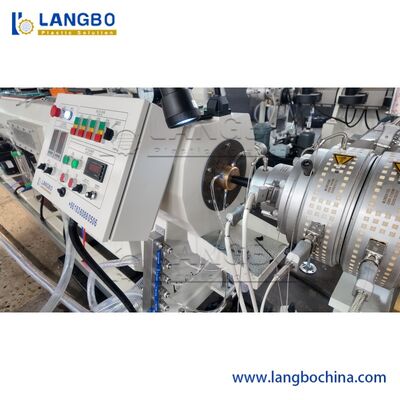 75-315 mm ligne d'extrusion de tuyaux en PE à double couche unique et multiple / machine de fabrication de tuyaux en HDPE / ligne de production de tuyaux en plastique