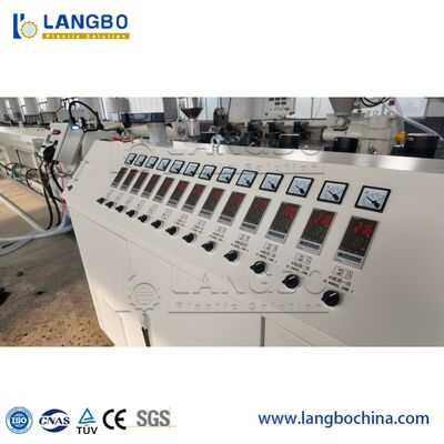 20-110 mm renforcé PPR HDPE UPVC ligne de machine d' extrusion de tuyaux, machine d' extrusion à vis de tuyaux