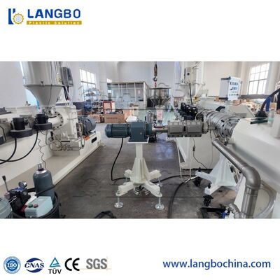 20-110 mm renforcé PPR HDPE UPVC ligne de machine d' extrusion de tuyaux, machine d' extrusion à vis de tuyaux