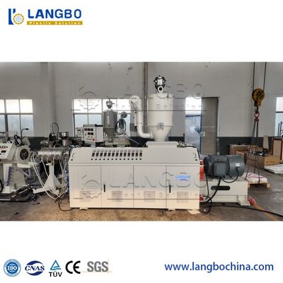 20-110 mm renforcé PPR HDPE UPVC ligne de machine d' extrusion de tuyaux, machine d' extrusion à vis de tuyaux
