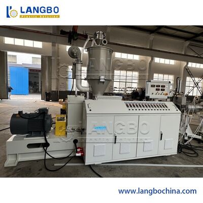 Machine d'extrusion de tuyaux de conduites électriques en plastique PPR
