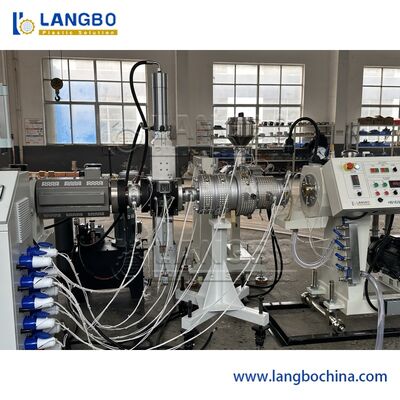 Machine d'extrusion de tuyaux de conduites électriques en plastique PPR