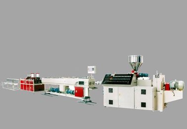 50 kg/h heures de capacité de PE de tuyau d'extrusion de grande de tuyau de machine de taille consommation de puissance faible