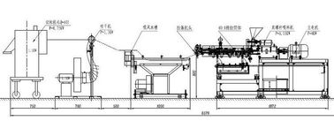 Transducteur de la conception ABB de vis de machine en plastique de pelletisation de capacité élevée double