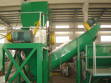 Feuille de plastique de rebut réutilisant la machine, ligne de lavage séchage de film de PE de pp d'air chaud