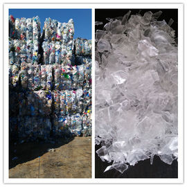 Ligne de réutilisation en plastique de bouteille de rebut de professionnel, animal familier durable réutilisant la ligne