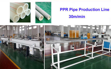 20-50 mm Rapide à grande vitesse PE PP HDPE PVC PPR Mpp Plastique Dénèstage de l'alimentation en eau par gaz Solid Wall Pipe Tube Tube Machine de fabrication de tuyaux