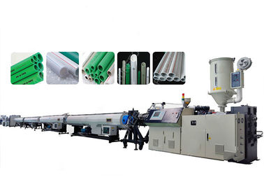 Ligne d'extrusion de tuyau du rendement élevé PPR, machine en plastique d'extrusion de vis simple