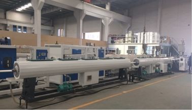 Écurie jumelle de vis courant la ligne en plastique d'extrusion de tube de PVC de 16-315mm