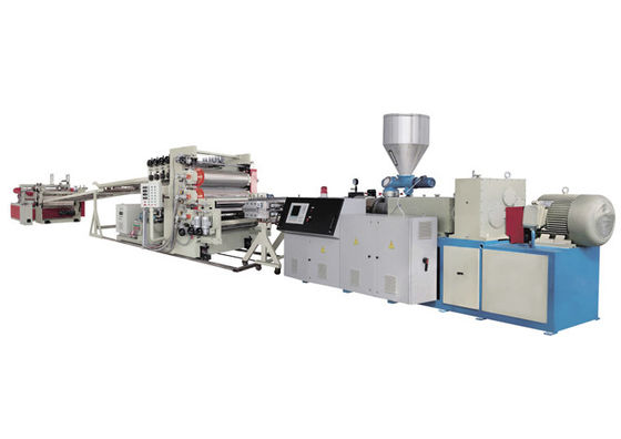 Ligne décorative d'extrusion de panneau de mousse de PVC largeur de produit de 1200 - de 2050mm