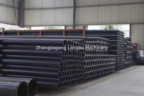Pipe d'alimentation en eau entièrement automatique de 16 à 90 mm, ligne d'extrudeuse de tuyaux en plastique, machine de fabrication de tuyaux en plastique HDPE
