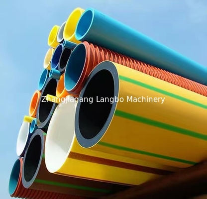 Extrudeuse de tubes ondulés PE